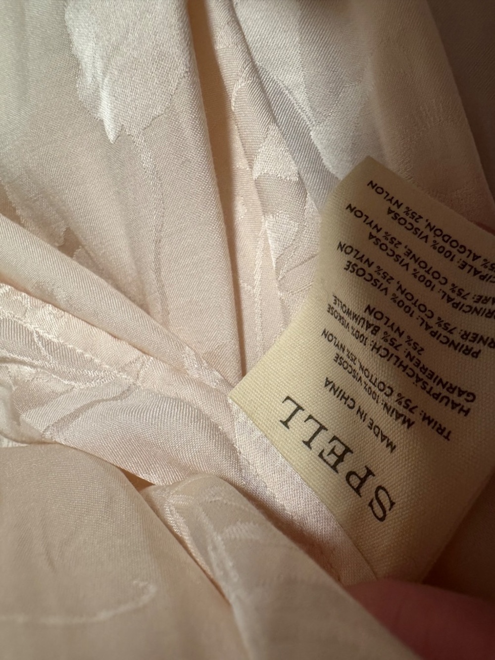 NWT Spell Oceans Gown Ivory Medium - Picture 9 of 14